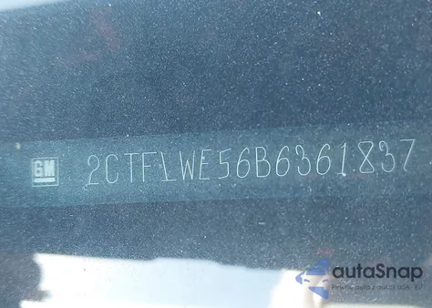 2011 GMC Terrain Slt-2 z USA, uszkodzony, nr VIN 2CTFLWE56B6361837